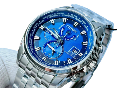 Citizen Blue Dial Sapphire Crystal Radio Controlled Men's Watch