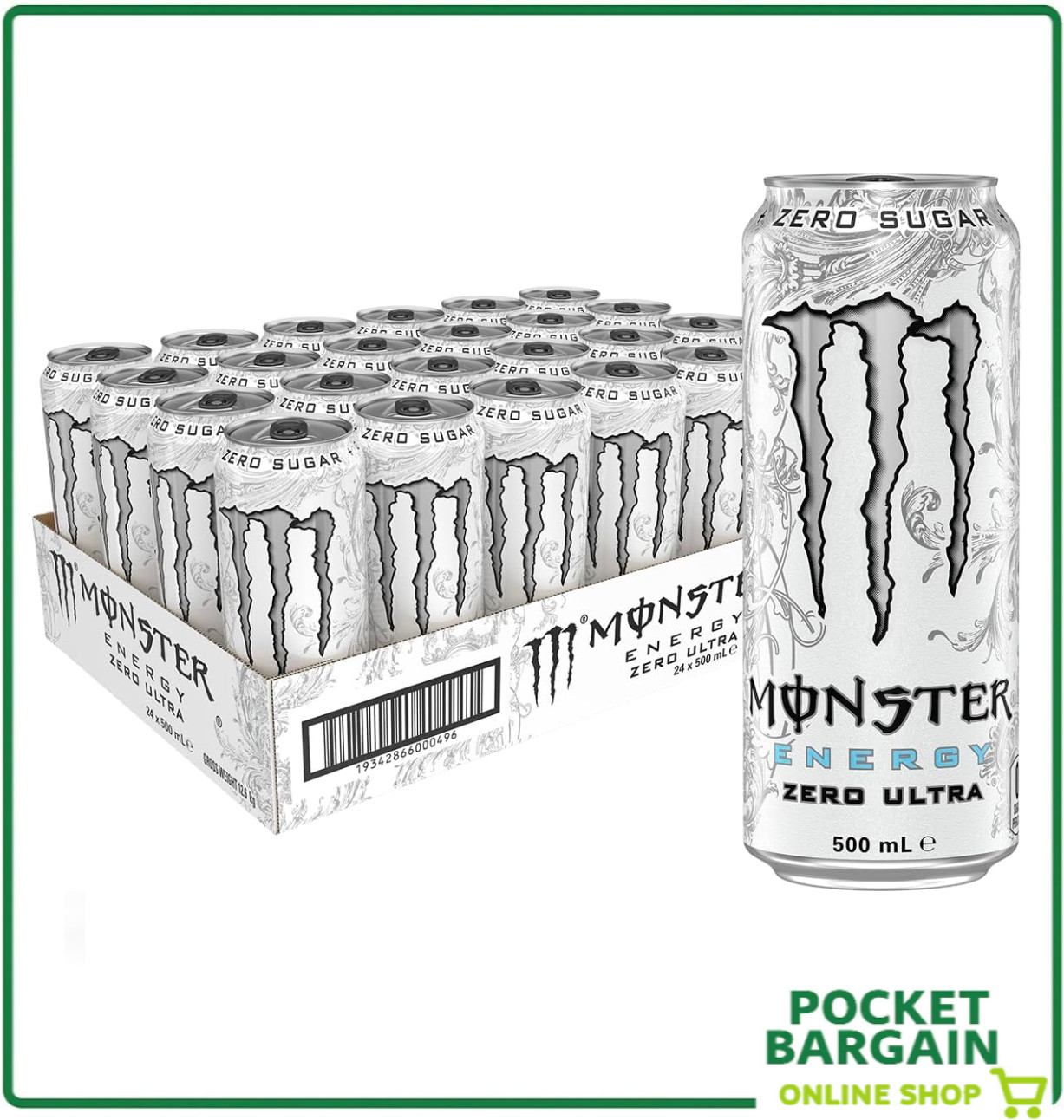 Monster Energy Drink Zero Ultra 24 x 500ml