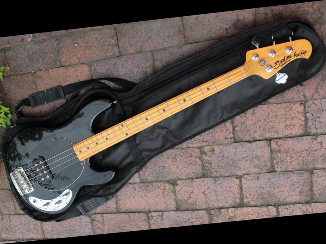 Sterling by Musicman RAY34CA BK Stingray Safe Packing! | eBay