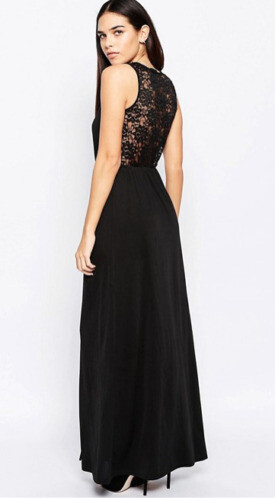 Fanci Club White Apple Cocktail Dress Black Size S