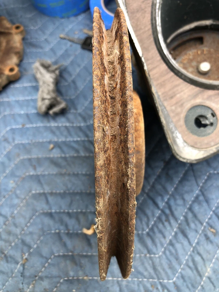 1968 1969 Pontiac GTO Lemans Firebird 单槽水泵滑轮 9790946 — 第 4/4 张图片