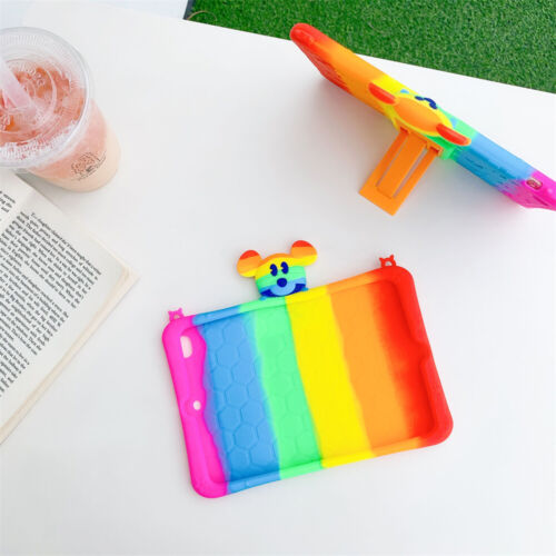 For Samsung Galaxy Tab A8 A7 S6 Lite SM-T220 T500 P610 P613 X200 Kids Strap Case - Picture 5 of 12