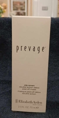 Elizabeth Arden PREVAGE City Smart Double Action Detox Peel Off Mask  2.5oz NIB