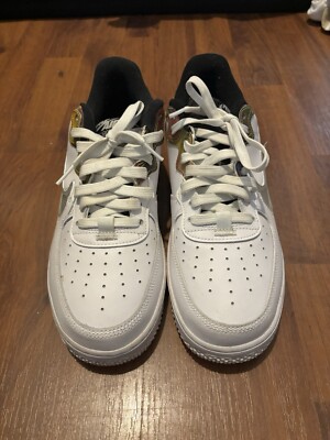 Size 9 - Nike Air Force 1 React White Iridescent