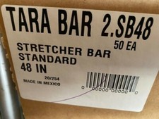 Canvas Stretcher Bars New 48" box of 50 bars