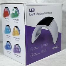 Red Green Blue Purple Fine Lines Wrinkles Natural Light Therapy Device 6 Colors