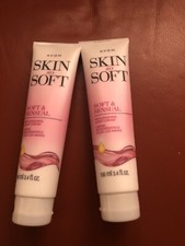 Lot of 2 New Avon Skin So Soft Soft Sensual Replenishing Hand Cream - Sealed