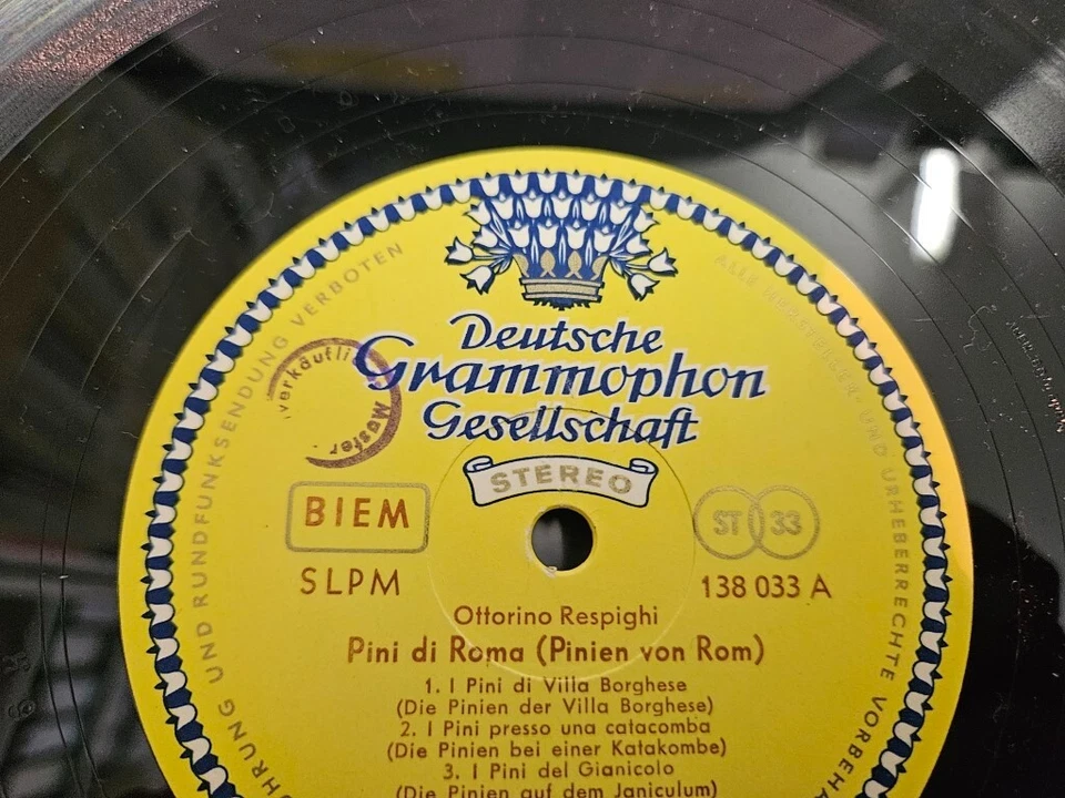 Maazel B. Ph. Respighi Mussorgsky Korssakoff DGG SLPM 138033 Promo - 8/59 ED 1 - Bild 4 von 4