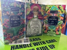 Patron Silver Limited Edition Collectible Hummingbird Jungle EMPTY Tin