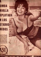 ISABEL COCA SARLI - Revista Asi Rara 1960 Argentina