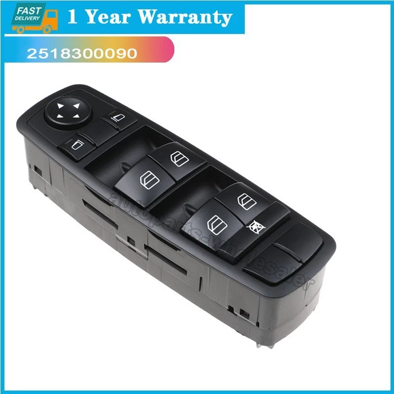 Master Power Window Switch For Mercedes Benz ML320 ML350 ML63 Front Driver Side - Image 2 of 4
