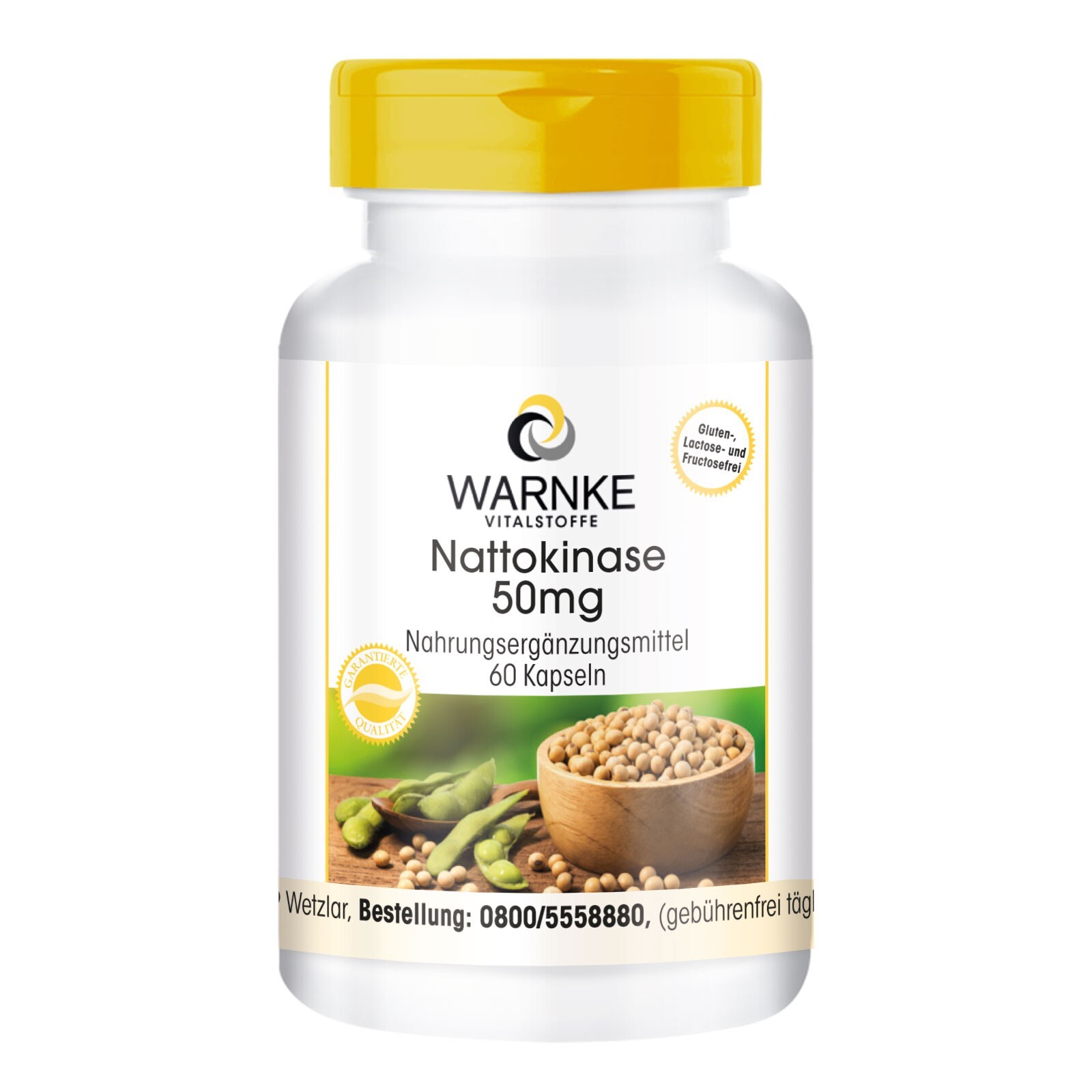 Warnke Nattokinase 50 Mg Capsule(S) 60 Pc(S) - Image 2