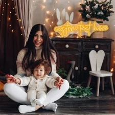 Personalized Neon Sign Custom LED Night Light Home Decor Logo Name Business Sign