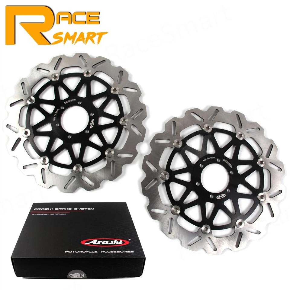 Rotores de disco de freno delanteros traseros para Ducati GT1000 2006-2010 Sport 1000 S 2007-2009 Foto 2 de 4