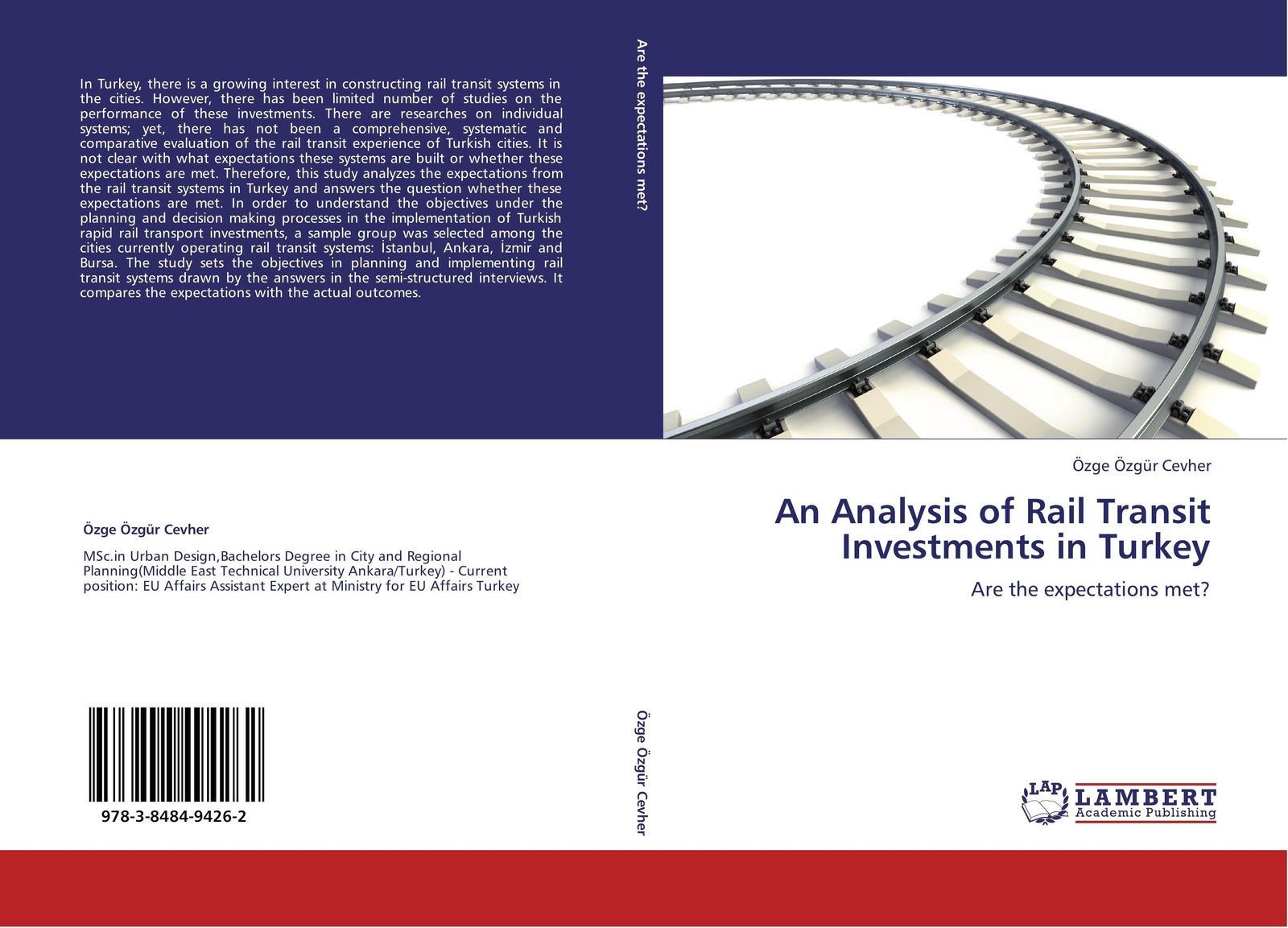 Thumbnail - Özge Özgür Cevher | An Analysis Of Rail Transit Investments In Turkey