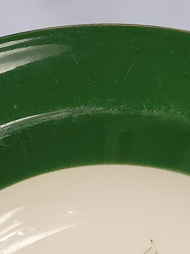 Vintage MCM Homer Laughlin Lifetime China JADE ROSE Rimmed Soup Bowls. 24 - Picture 5 of 6
