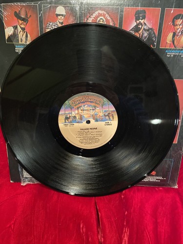 Village People-Macho Man LP 1978 Casablanea NBLP-7096 Vinyl- EX Cover In Shrink - Picture 3 of 5