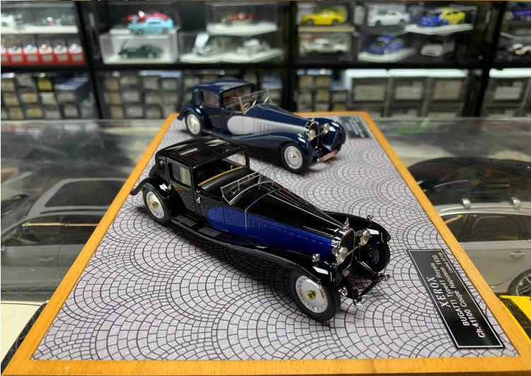 XEROX 1/43 Resin car model Bugatti Type 41 Napoleon 41000 + Royale