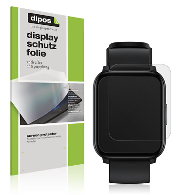 5x Schutzfolie für Realme Watch S100 Display Folie matt Displayschutzfolie