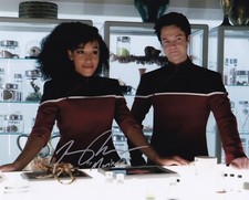 TAWNY NEWSOME signed autograph 20x25cm STAR TREK in person autograph COA