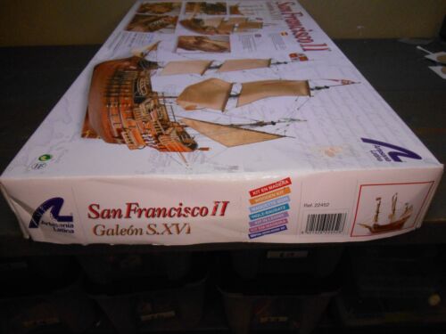 ARTESANIA KIT 1/90 SAN FRANCISCO Galeón S. XVl 20408 pezzi mancanti - Foto 19 di 21