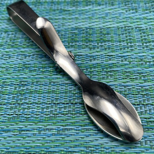 Mini 4” Serving Tongs Stainless Spring Loaded Olives Pickles Peppers Crackers - 第 8/8 張圖片