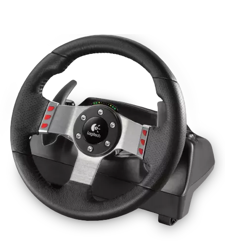 Logitech G27 Racing Wheel with Pedals & Gear Shift & Paddle