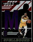 2023-24 Donruss Elite #38 LeBron James Spellbound International Red and Green