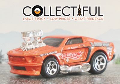 FORD MUSTANG 1968 - HOT WHEELS 2002 - ORANGE *COMBINE & SAVE*  367