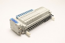 SMC PNEUMATIC MANIFOLD SY5101-5U1(10) W I/O LINK EX260-SIL1-X207