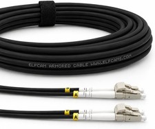 Elfcam  - 40m Gepanzerte Glasfaser-kabel LC/U...