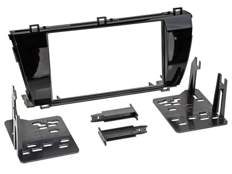 Kit Facade autoradio 2DIN compatible avec Toyota Corolla ap14 Noir - Photo 1/1
