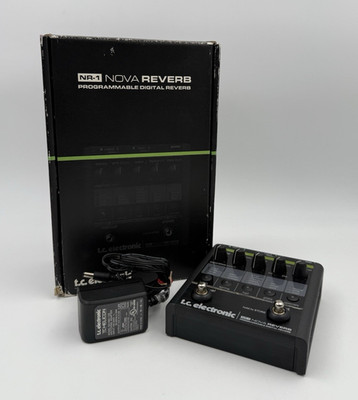 TC Electronic NR-1 Nova Reverb - Programmable Digital Reverb Guitar Effect Pedal