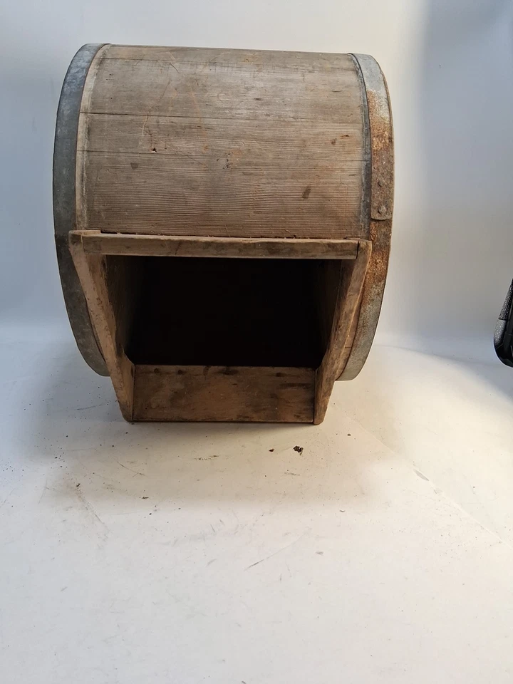 Batidora de mantequilla de madera antigua/de colección aspecto no completo @ todas las fotos leer descripción  Foto 2 de 4