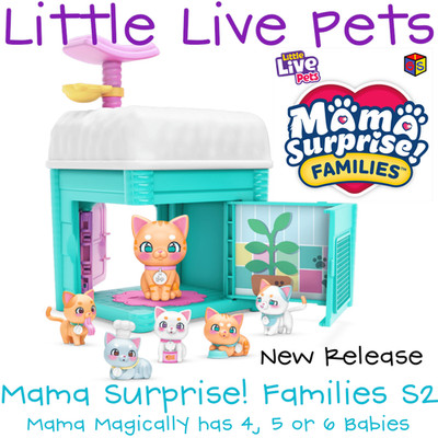 Little Live Pets MAMA SURPRISE FAMILIES SERIES 1 & 2 | NEW Release | You CHOOSE