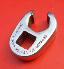Snap On Tools 1/2" Flare Nut Line Crowfoot Socket 6 Point 3/8" Drive FRH160S USA