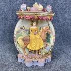 Bradford Exchange Disney Belle Princess Carousels 3D Sculpture Plate A1468