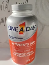 One A Day Women's 50+ Multivitamin and Multimineral Tablets -300 Tabs. Exp 2/27