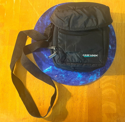 Case Logic Vintage 90's Portable CD Player Padded Carrying Bag for Walkman
