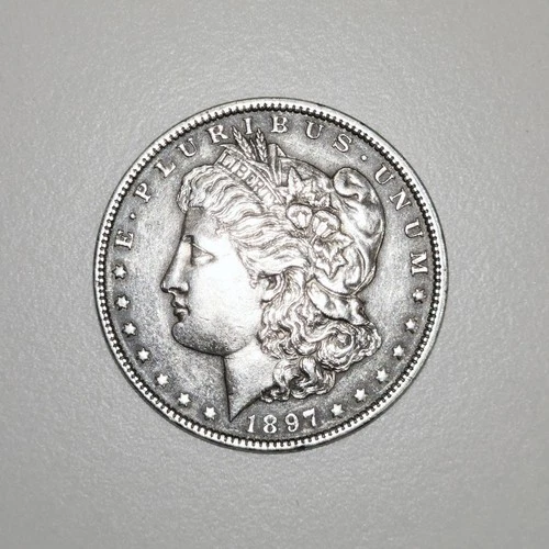 1897 Morgan Silver Dollar - Philadelphia Mint - XF Condition - 90% Silver
