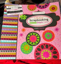 Paper Boutique Deluxe Scrapbooking Simple 1-2-3 Book by Robin Zingone 