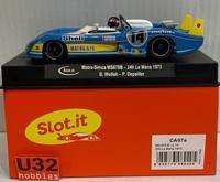 Slot Car Slot.It CA67A Matra Simca MS670B #14 Lemans 1973 B.Wolleck-P.Depailler