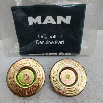 #ad Lot Of 2 # 51.97141.0020 New Man Heat Exchanger Pressure Filler Cap $52.99