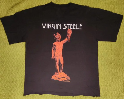 Cut Off Your Own Head Tour '98 -Virgin Steele T- Shirt S-5XL Full Size AG005