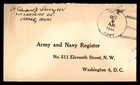 Mayfairstamps US 1944 US Navy to WA DC Free Franking Cover cca_07195 — photo 1
