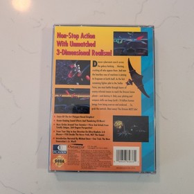 Stellar Fire Sega CD W/ Manual & Registration Card - Authentic, Tested & Working