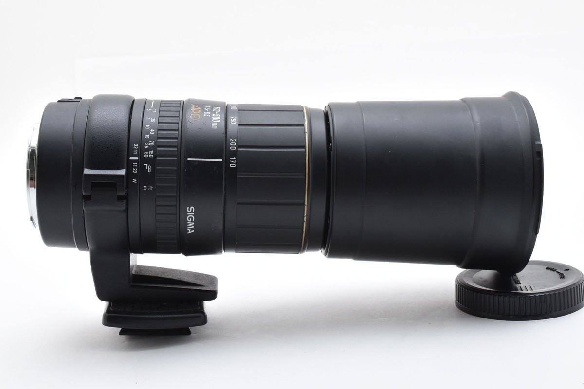 EXC+5] Sigma APO 170-500mm f/5-6.3 AF Zoom Lens for Canon
