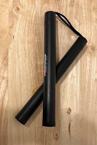 Black Nunchucks Pair Soft Foam