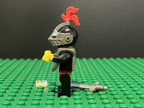LEGO Castle Black Knights Armor Minifigure Breastplate Plume cas172 6034