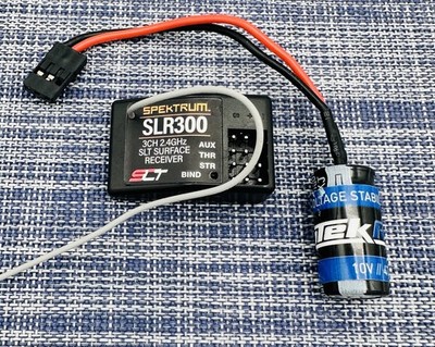 Spektrum RC SLR300 3-Channel SLT Receiver from Arrma 3s Typhon Kraton Senton